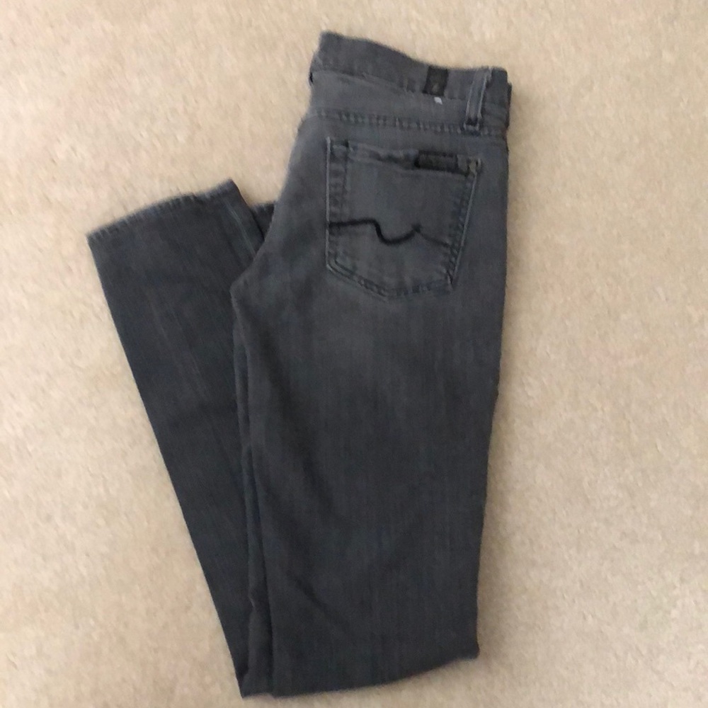 Grey jeans